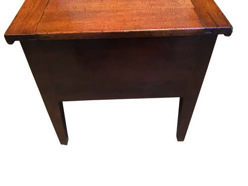 Georgian mahogany close stool