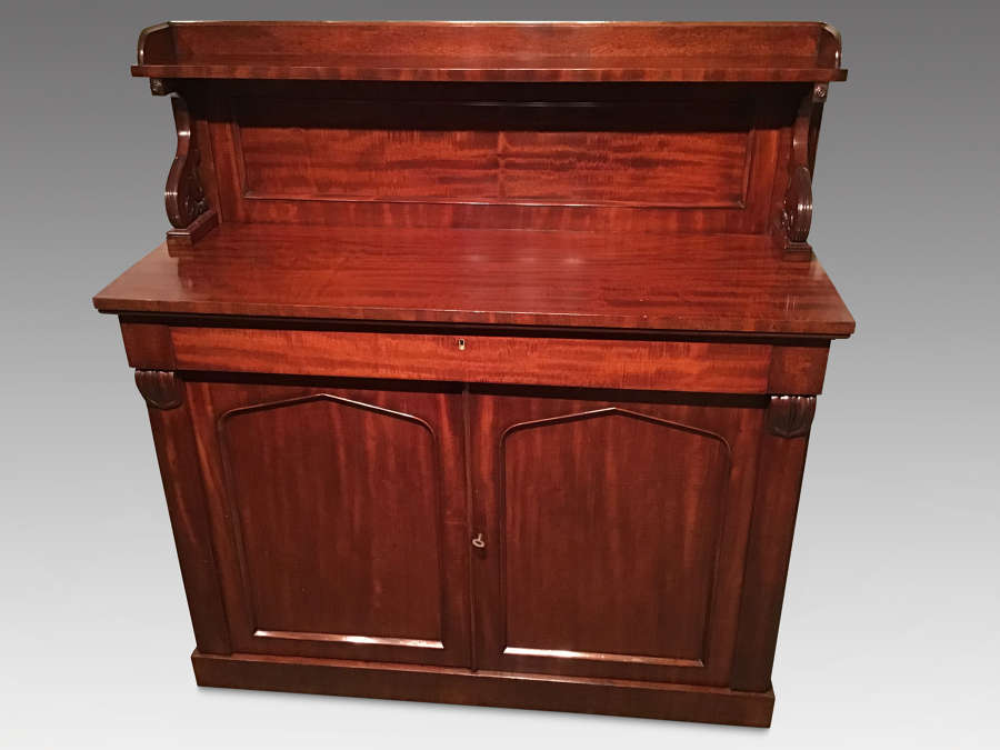 Antique mahogany side cabinet