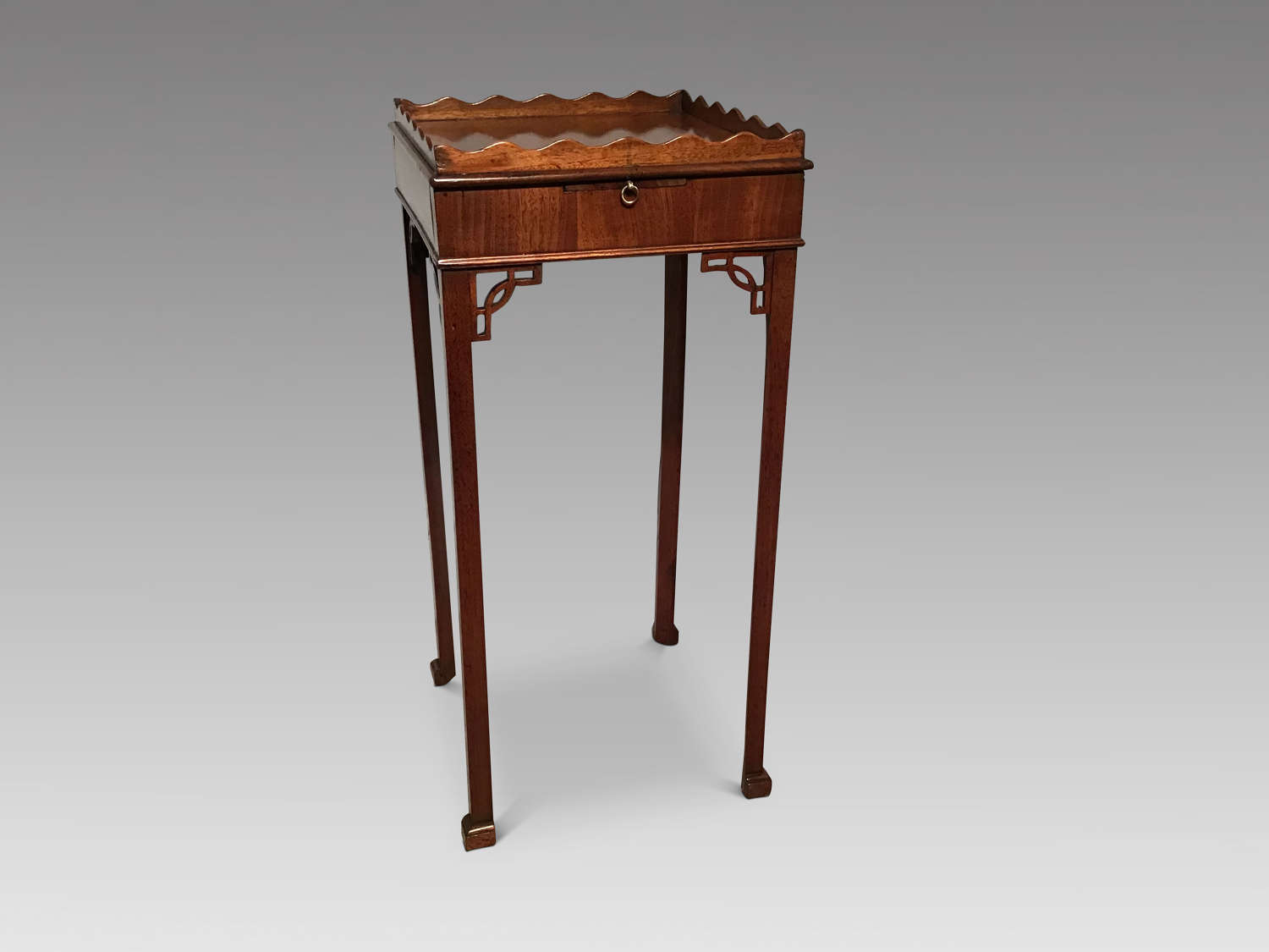 19th century mahogany urn stand