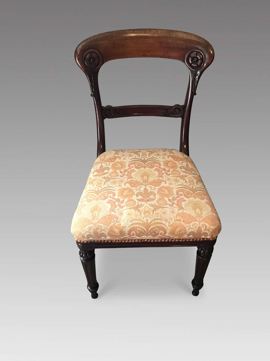 Antique mahogany chair