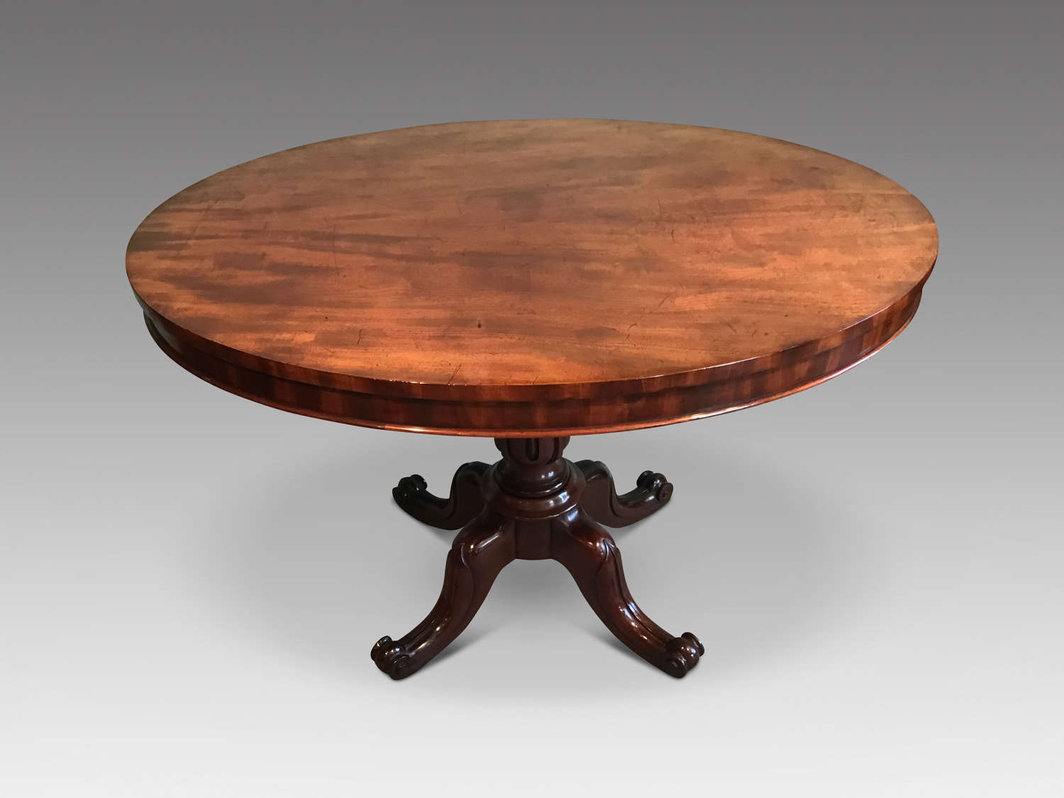 Antique oval centre table