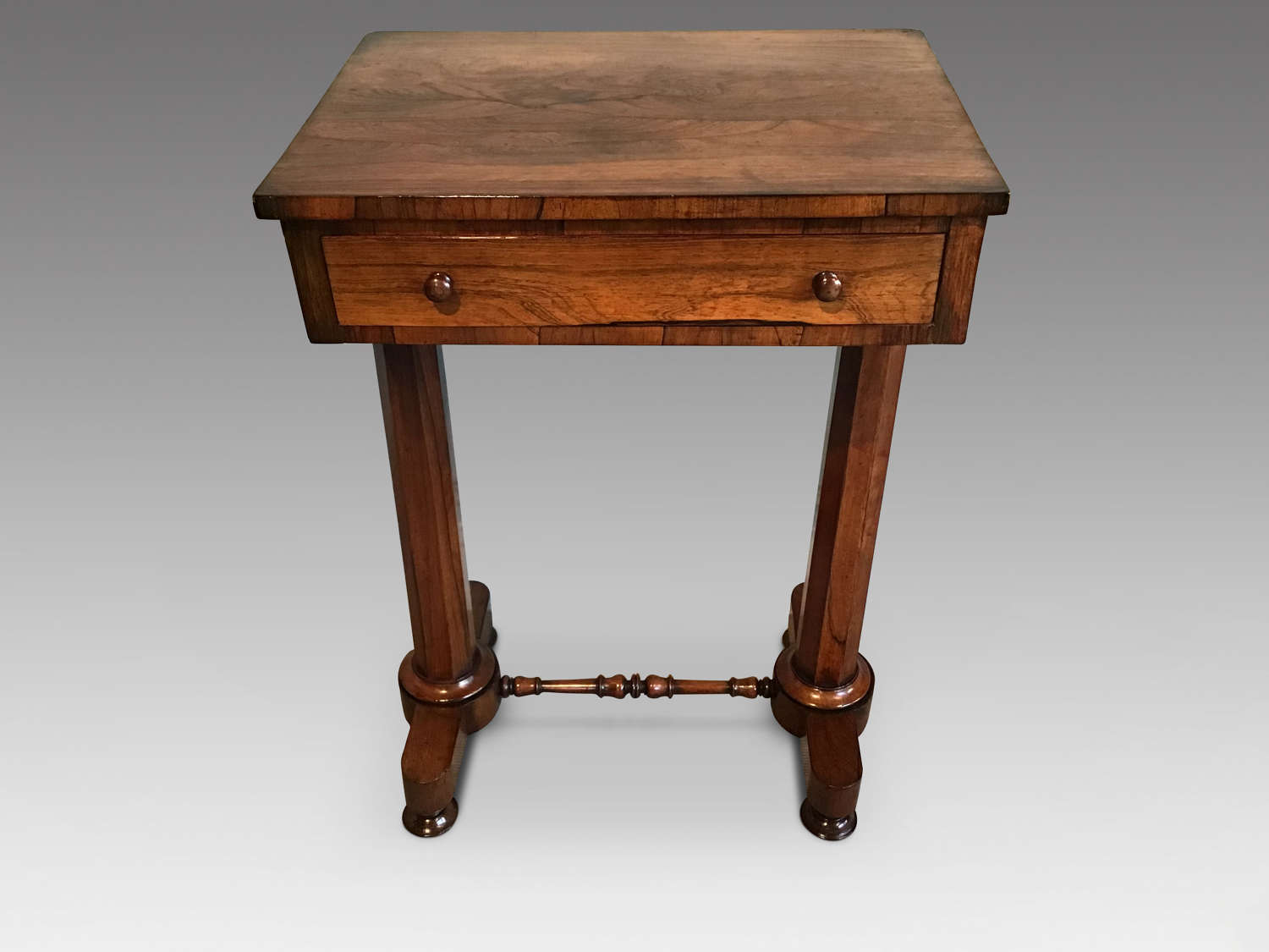 Antique rosewood side table