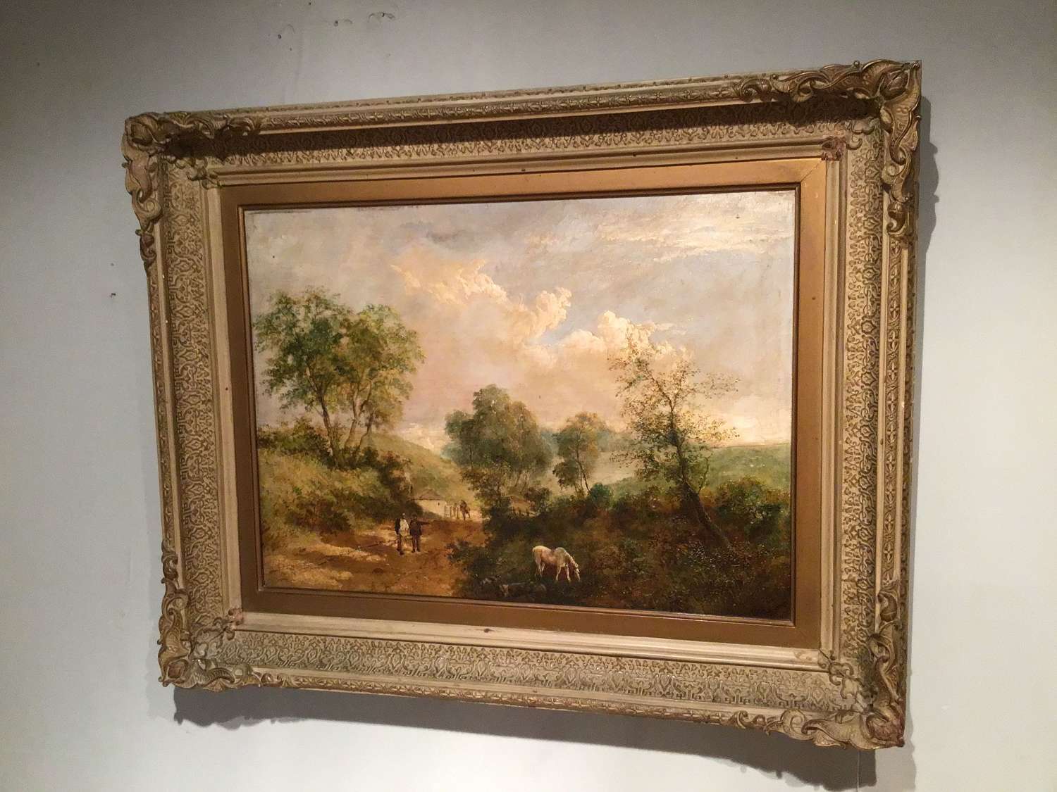 Antique oil painting