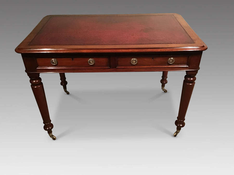 Victorian mahogany writing table