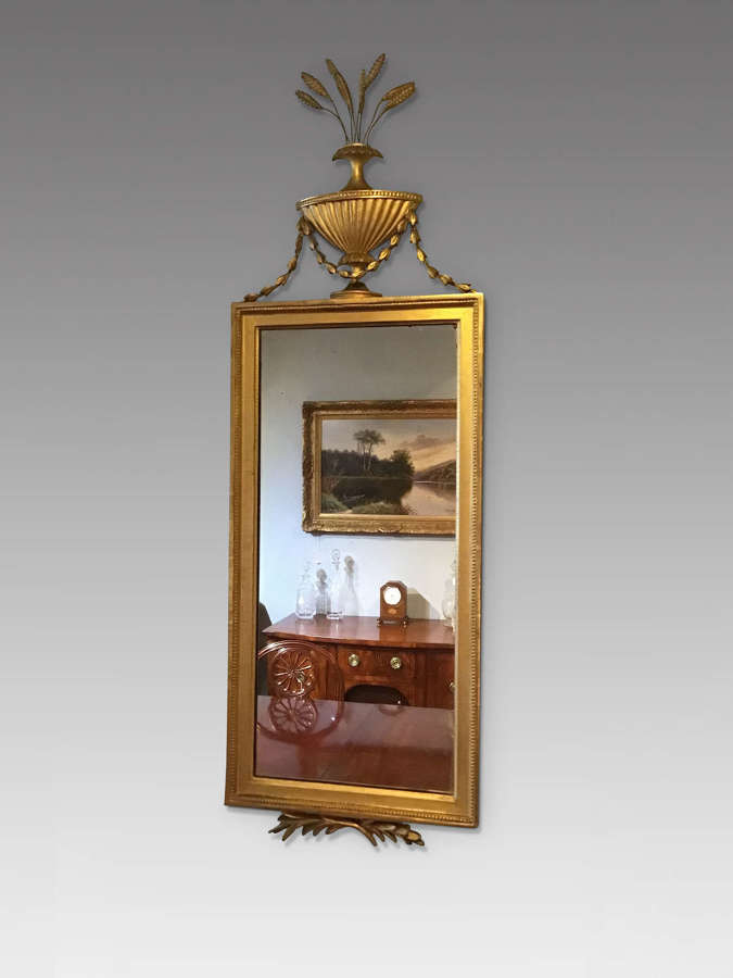 Antique gilt framed mirror