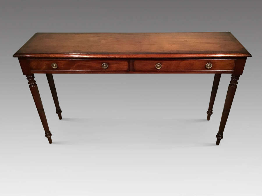 Antique mahogany hall table