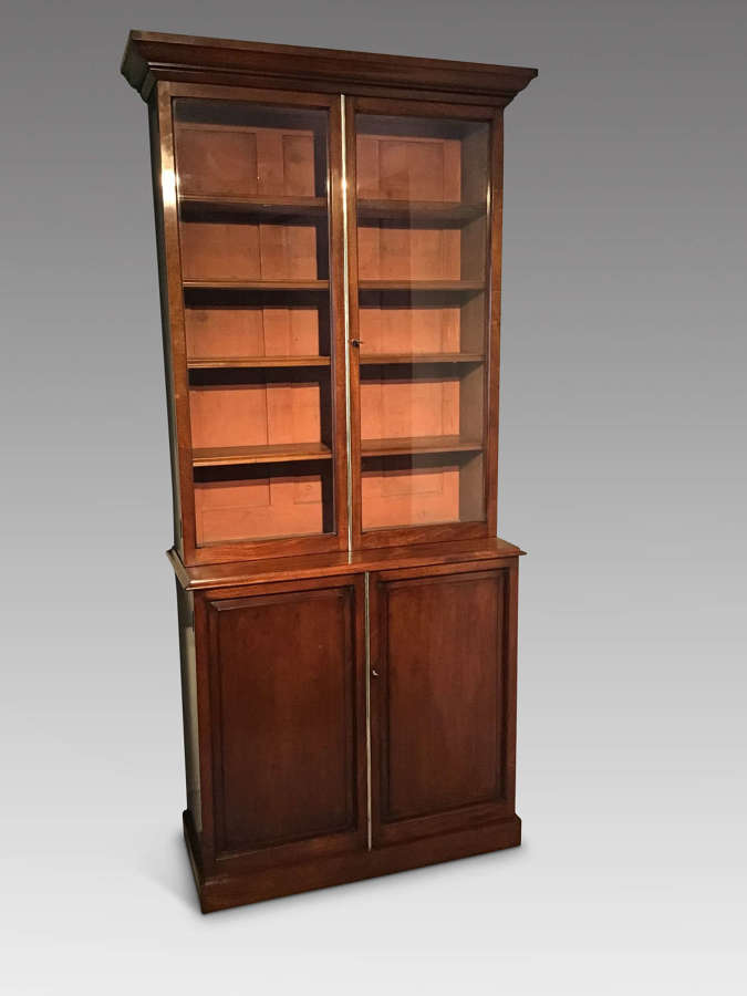 Antique mahogany bookcase