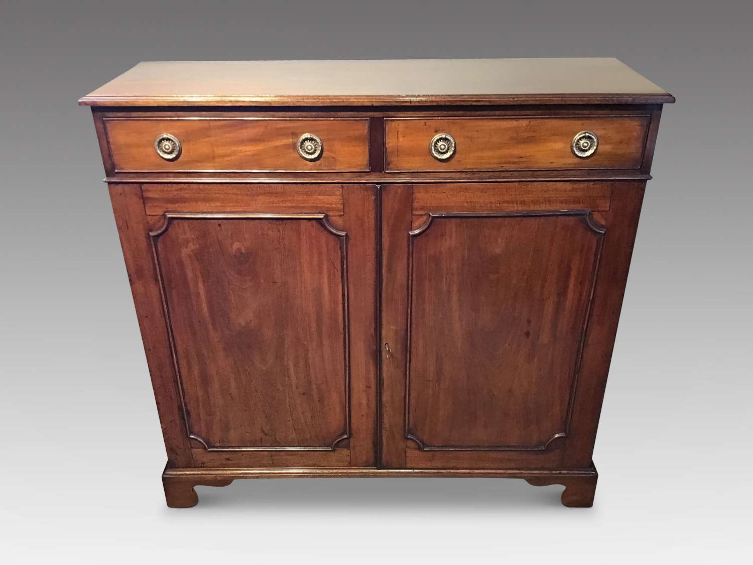 Antique mahogany side cabinet