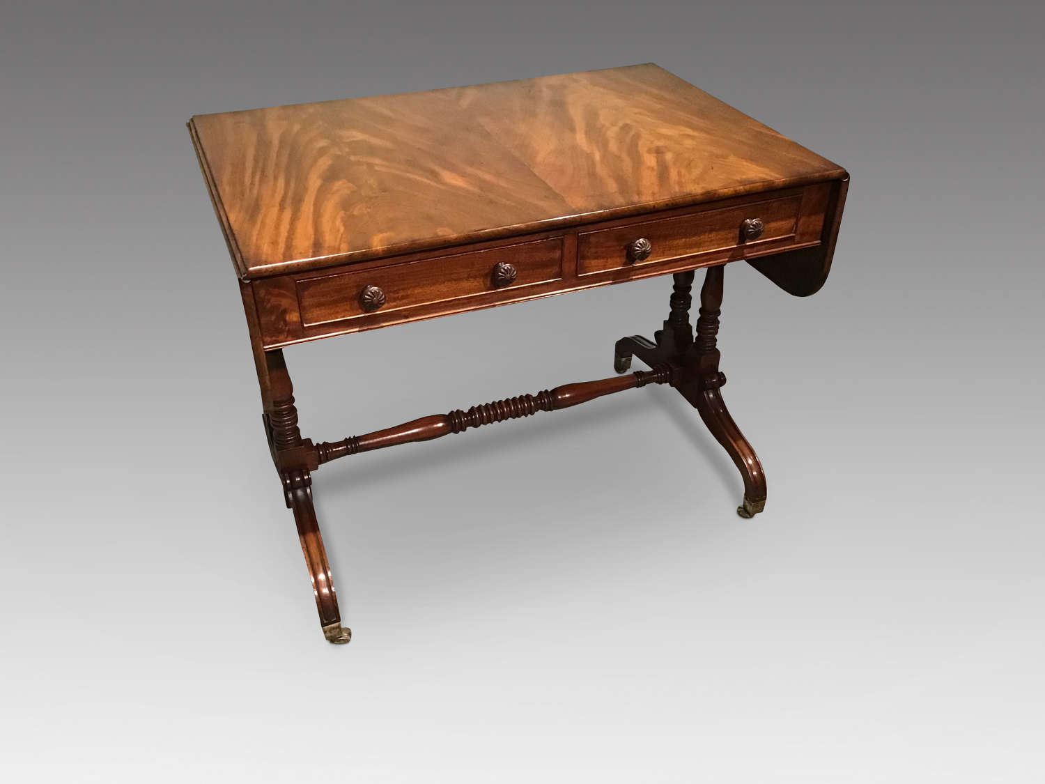 Antique mahogany sofa table