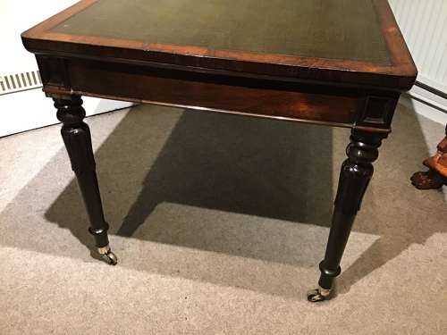 Antique rosewood writing table