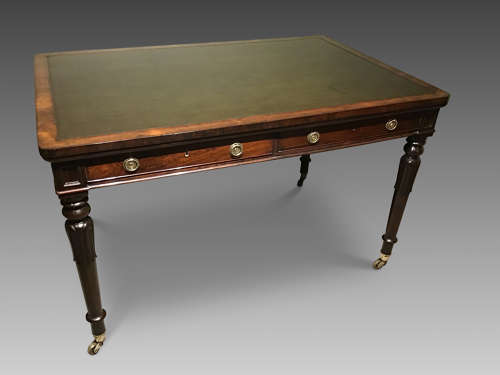 Antique rosewood writing table