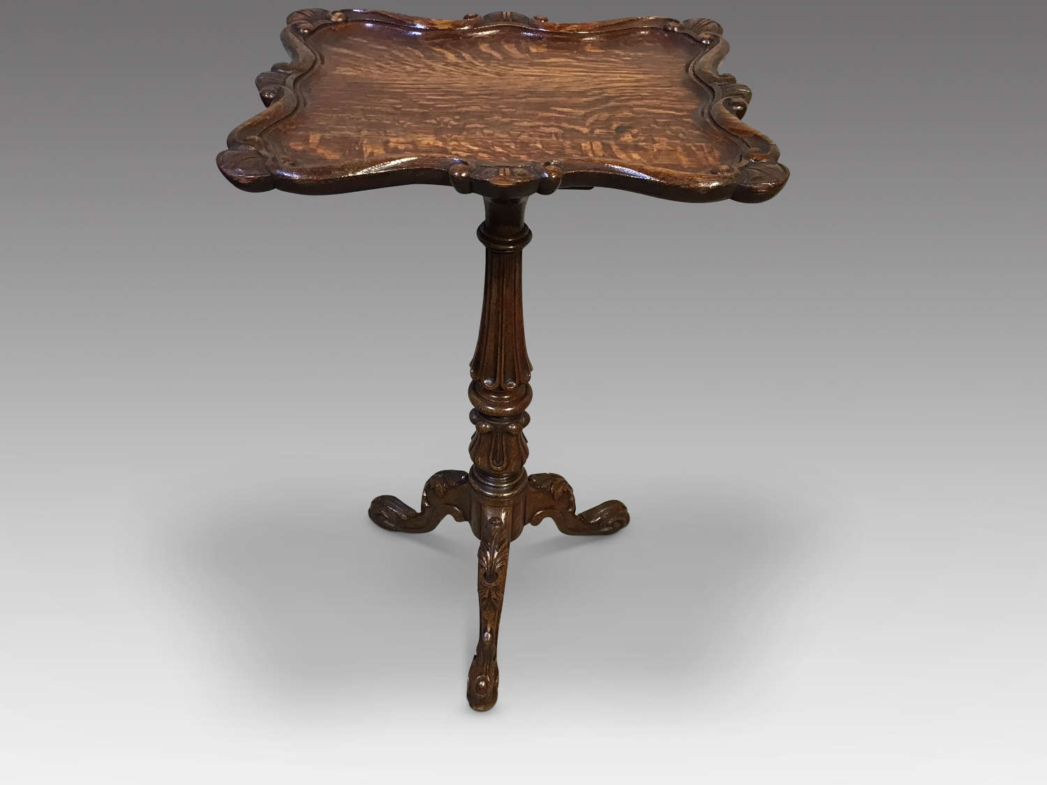 Antique regency tripod table