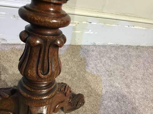 Antique regency tripod table