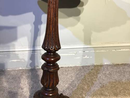 Antique oak Gillows wine table