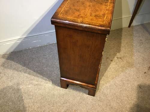 Antique walnut batchelors chest of drawer