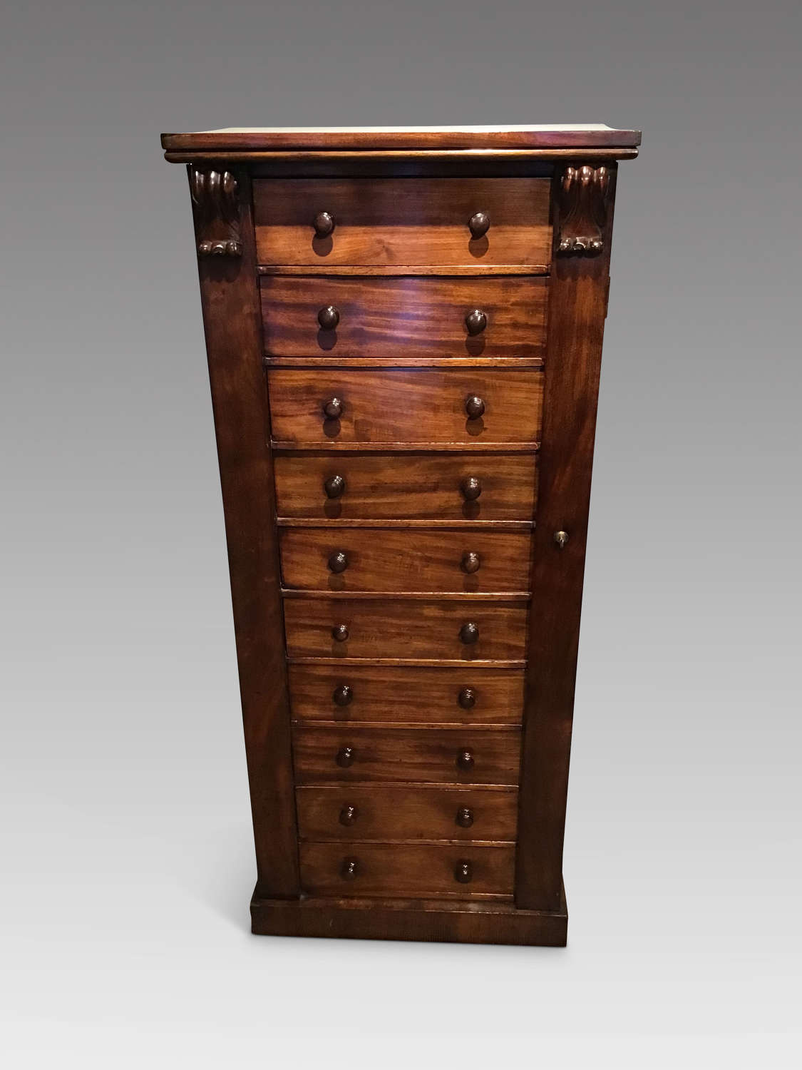Victorian Wellington chest