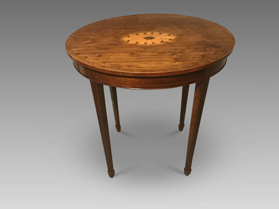Antique mahogany occasional table