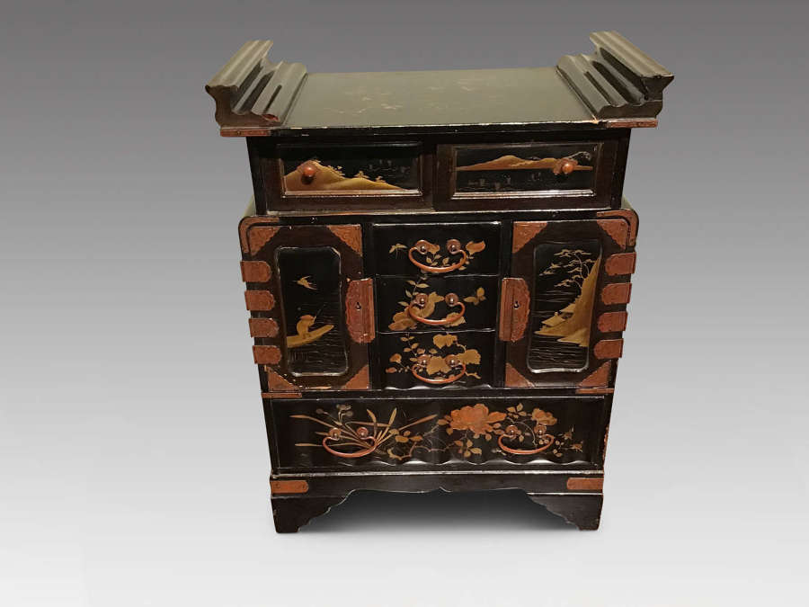 Japanese Meiji period cabinet
