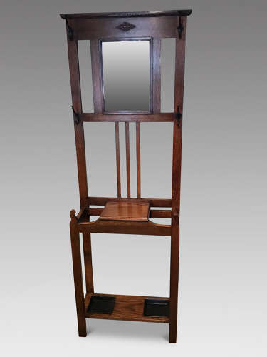 Antique hall stand
