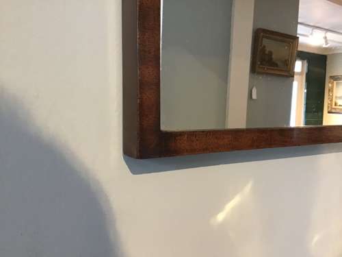 Antique wall mirror