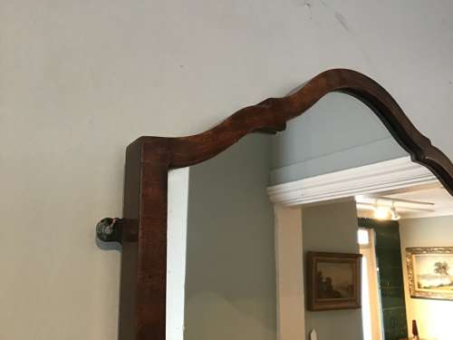 Antique wall mirror