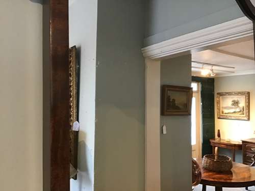 Antique wall mirror