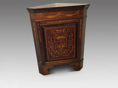 Antique corner cabinet