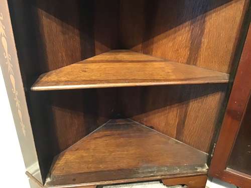 Antique corner cabinet
