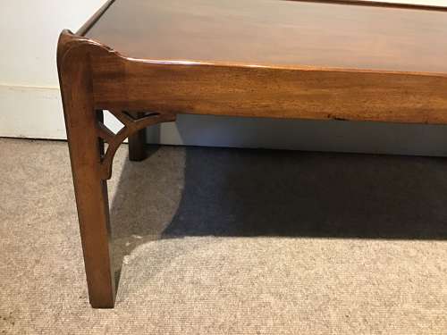 Mahogany coffee table