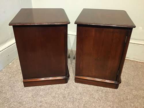Pair of antique Wellington chests