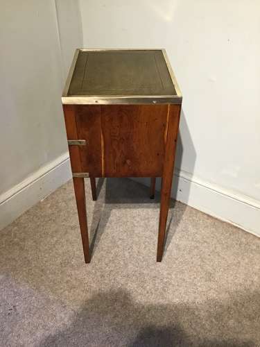 Military style bedside table