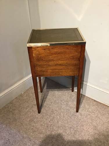 Military style bedside table