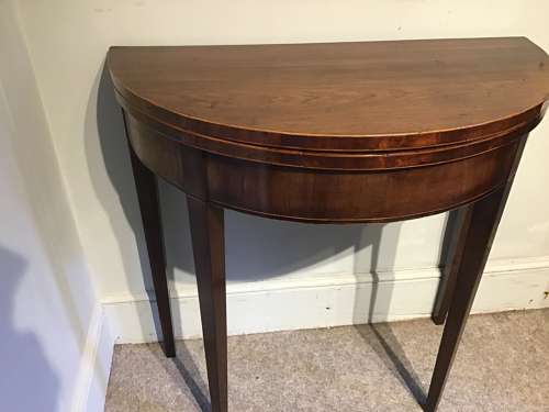 Antique card table
