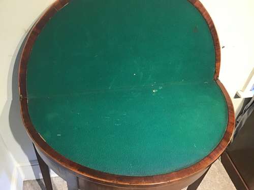 Antique card table