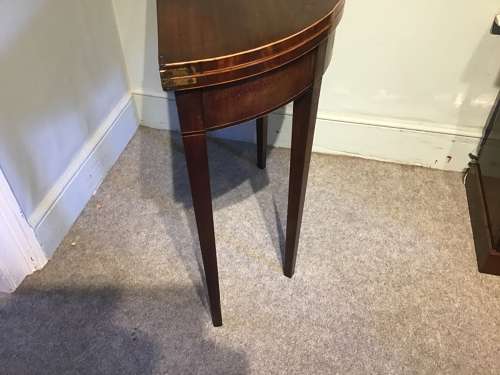 Antique card table