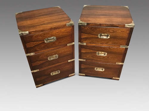 Pair of bedside chests