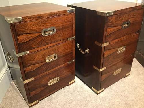 Pair of bedside chests