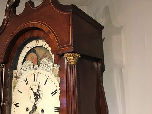 Antique longcase clock