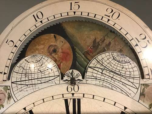 Antique longcase clock