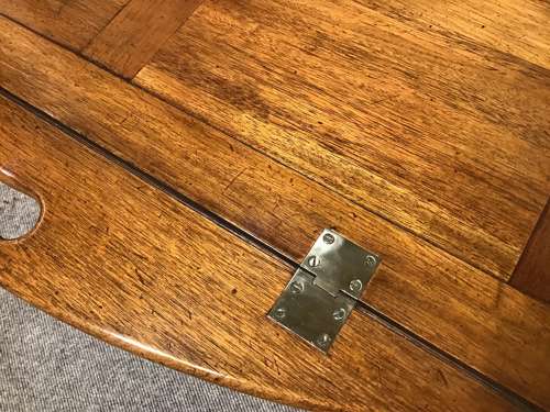 Antique butlers tray on stand