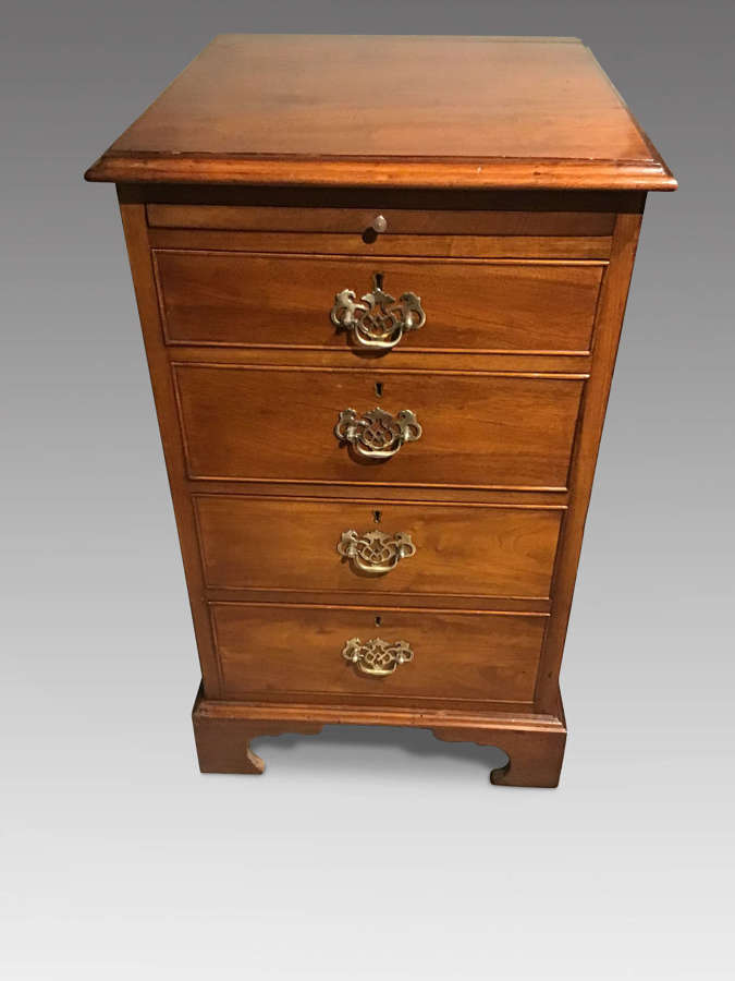 Antique narrow chest of drawers