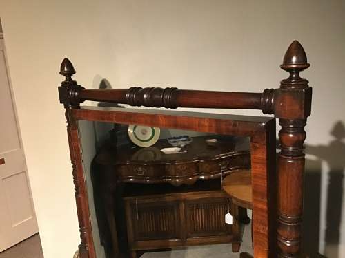 Regency cheval mirror