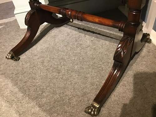 Regency cheval mirror