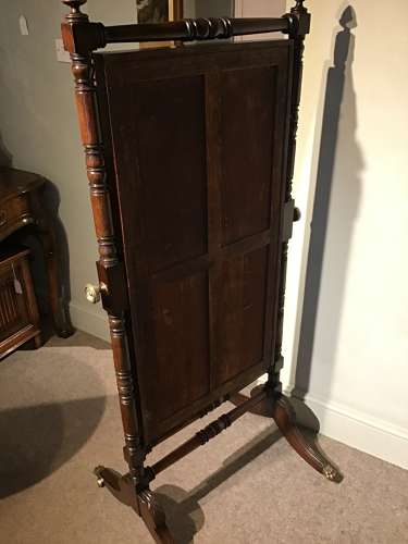 Regency cheval mirror