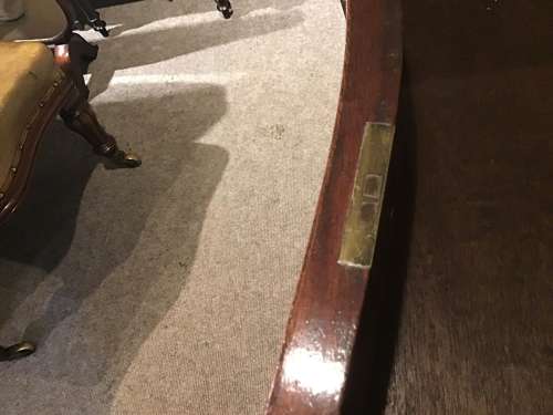 Antique mahogany serving table