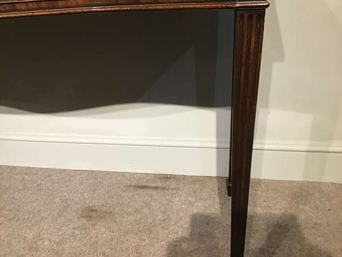 Antique mahogany serving table