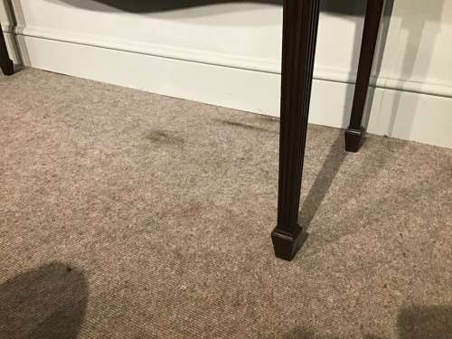 Antique mahogany serving table