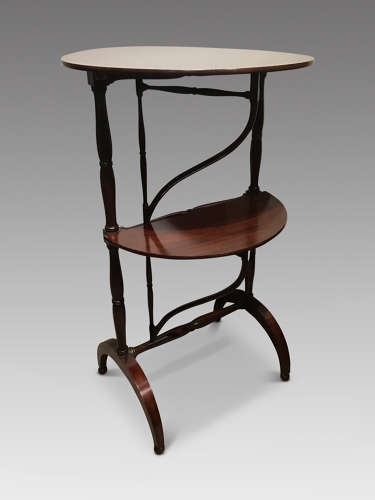 Antique folding table