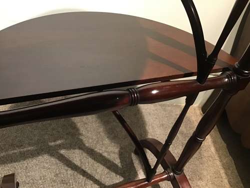 Antique folding table