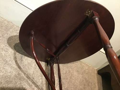 Antique folding table